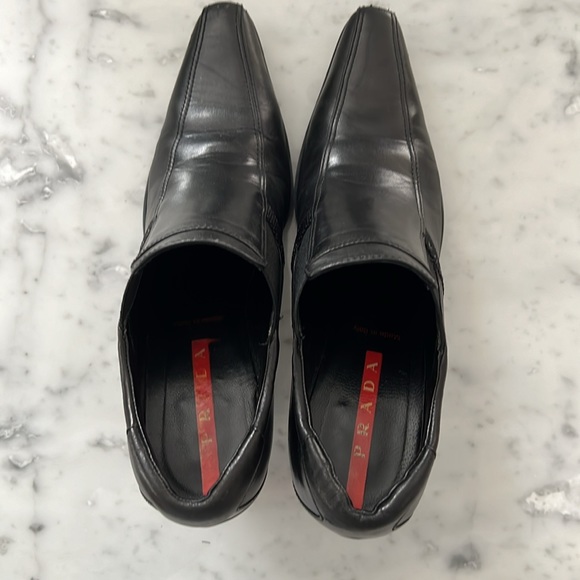 Prada Calzature Donna Nero Nappa Sport Booties size 37 - Picture 7 of 13